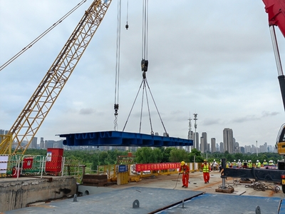 武漢長豐橋提升改造工程全線貫通，市政建設再譜新篇